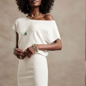 Banana Republic dolman dress M NWT